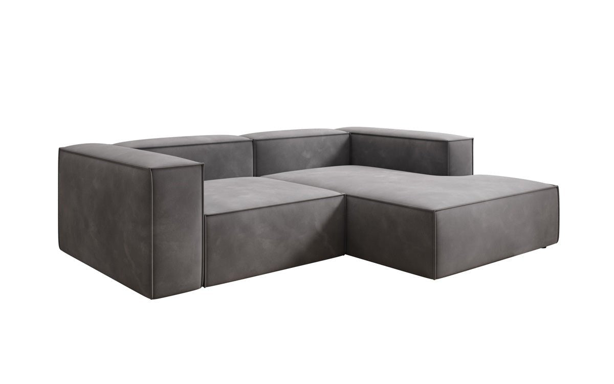 Designer Sofa Lesley L Mini in Samt