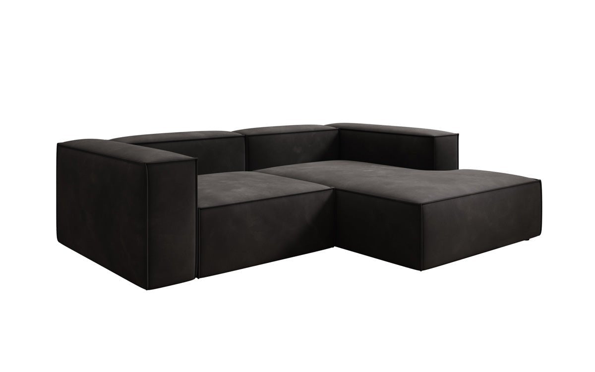 Designer Sofa Lesley L Mini in Samt