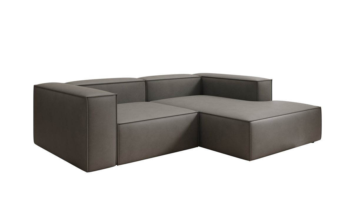 Designer Sofa Lesley L Mini in Echtleder
