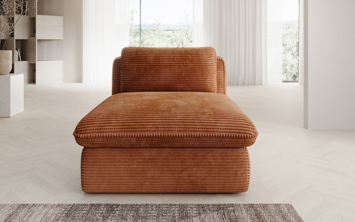 Designer Sofa-Sessel Cuddle in Cord