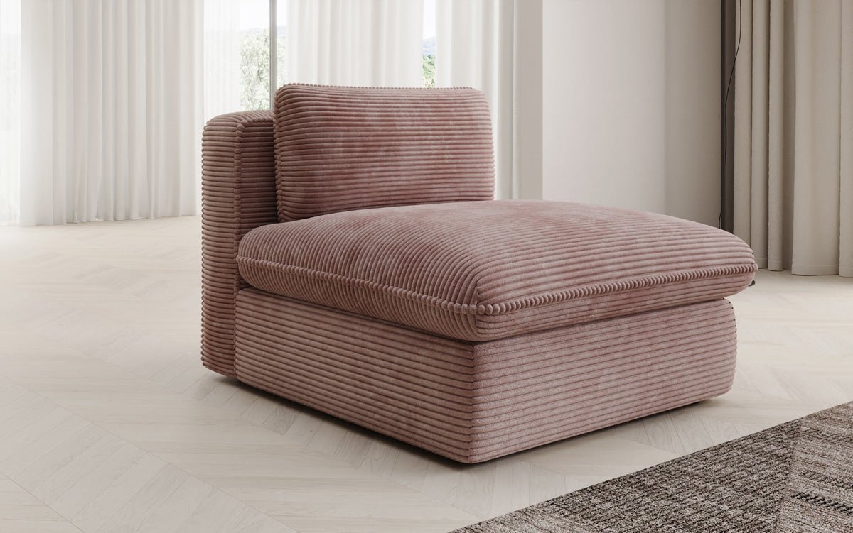 Designer Sofa-Sessel Cuddle in Cord