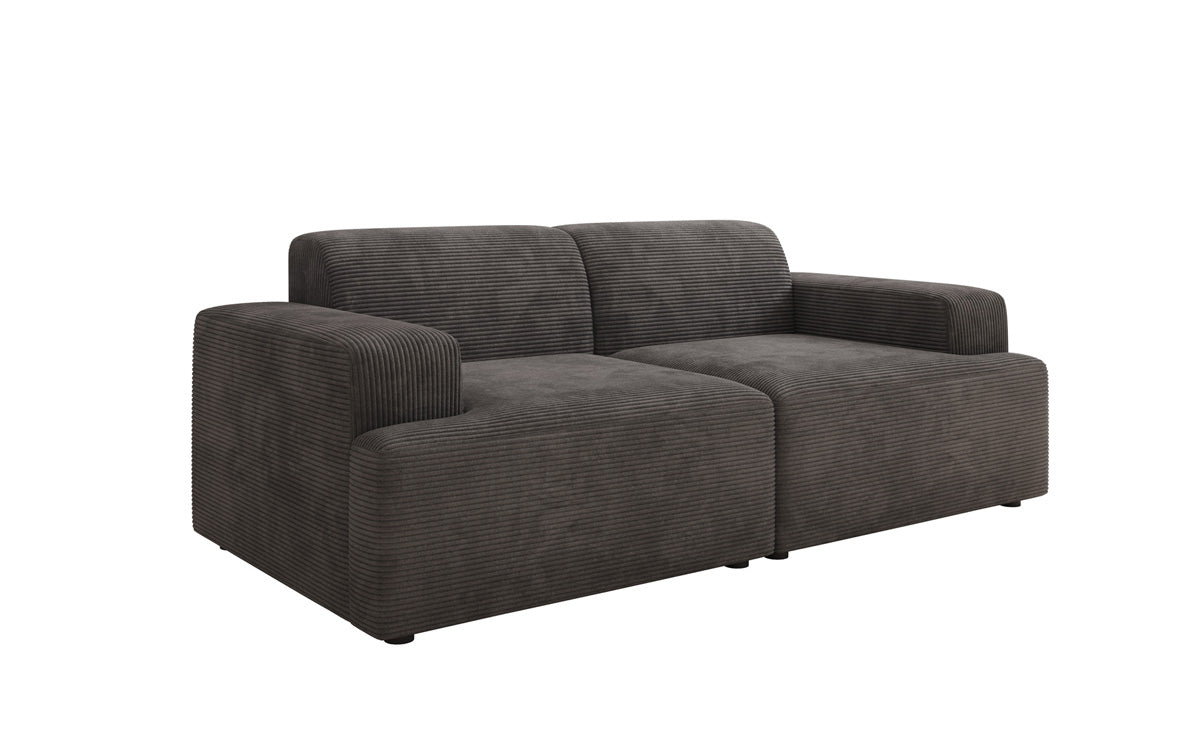 Designer 2 Sitzer Sofa Monza in Cord