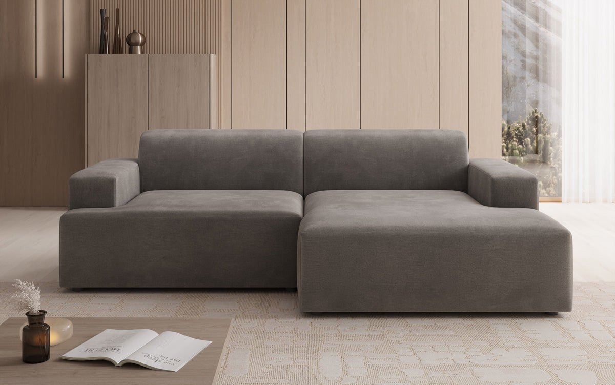 Designer Sofa Monza L in Samt