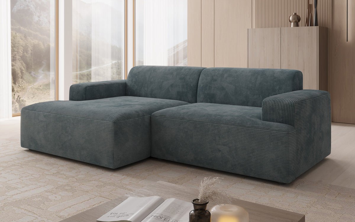 Designer Sofa Monza L in Cord