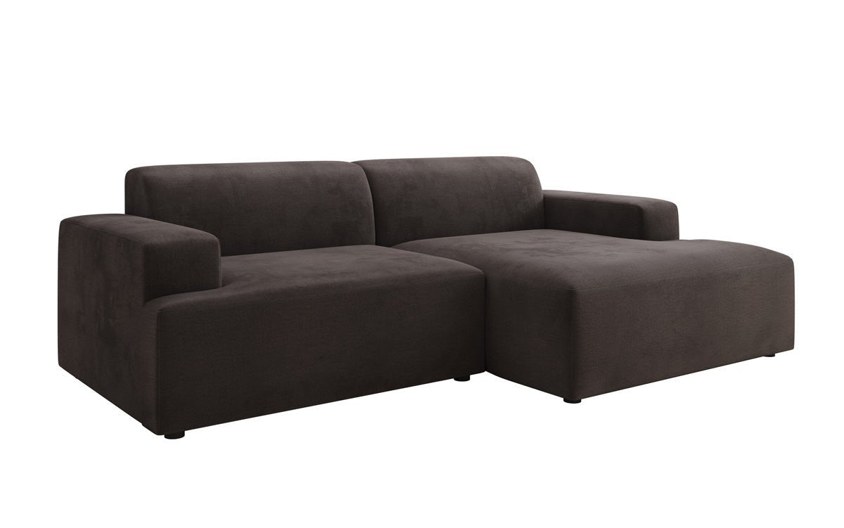 Designer Sofa Monza L in Samt