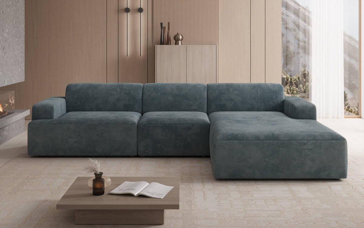 Designer Sofa Monza L Maxi in Cord