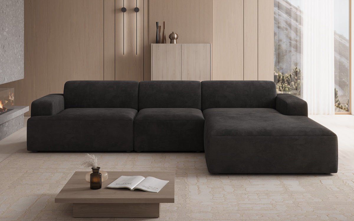 Designer Sofa Monza L Maxi in Cord