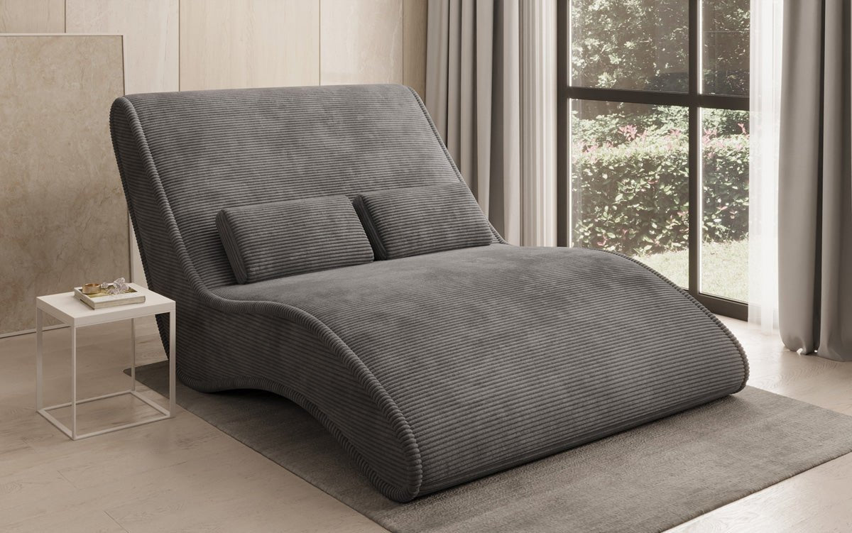 Designer Relax-Liege Lunaris 120 in Cord