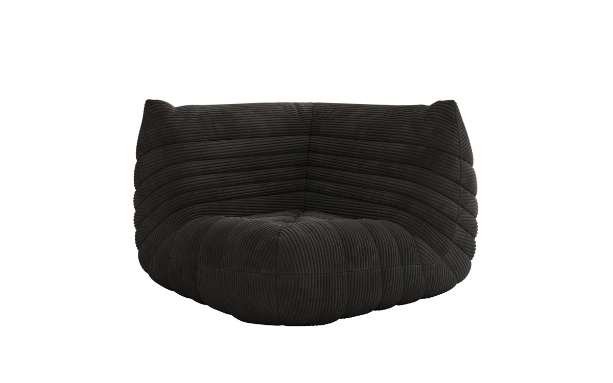 Designer Eckmodul Sofa-Sessel Calmo in Cord