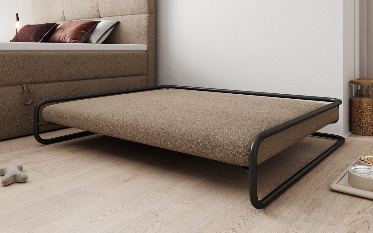 Hundebett Arlo 100×120 cm in Bouclé