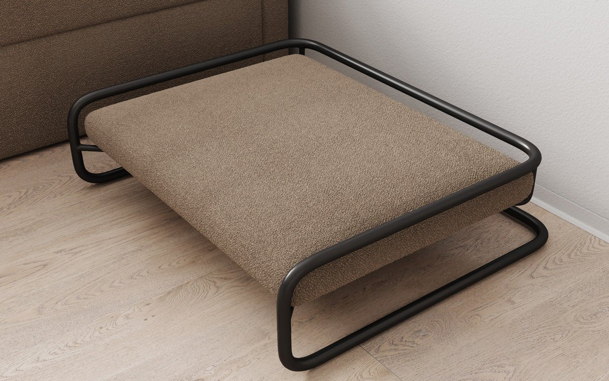 Hundebett Arlo 80 × 60 cm in Bouclé