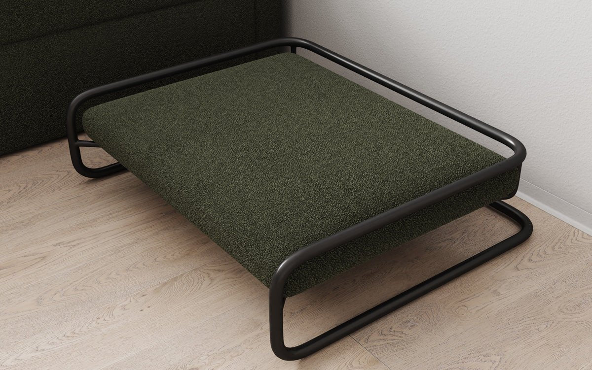 Hundebett Arlo 80 × 60 cm in Bouclé