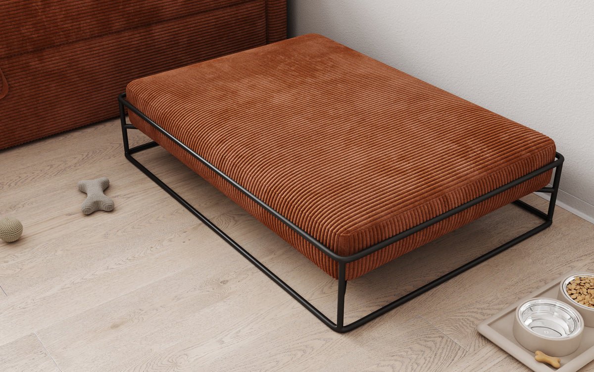 Hundebett Lumo 80 × 100 cm in Cord