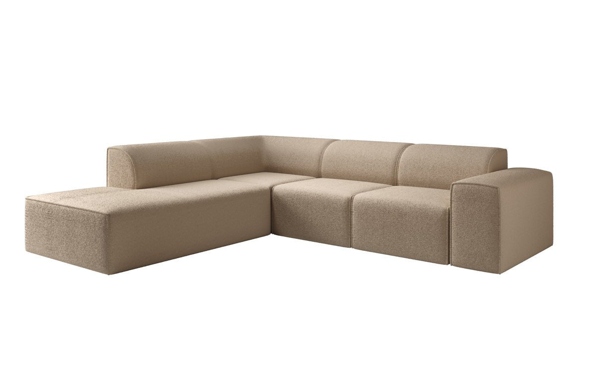 Designer Sofa Idiola L in Teddy Bouclé