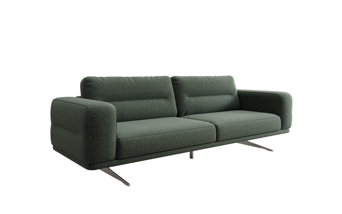 Designer Sofa Torino 3 Sitzer in Bouclé