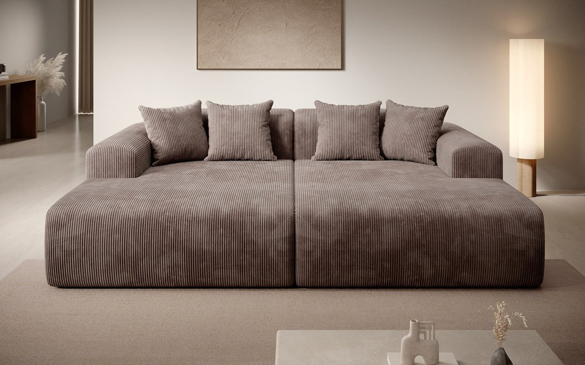 Designer Lounge-Sofa Shelly in Cord