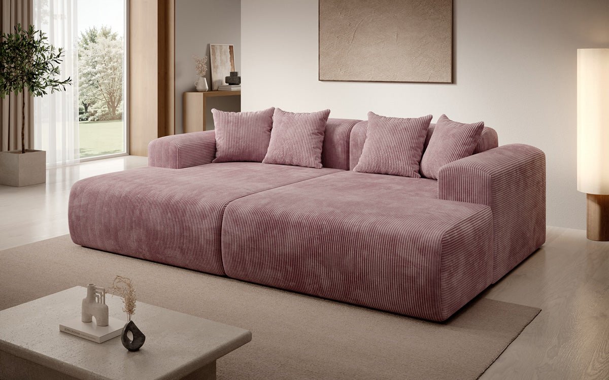 Designer Lounge-Sofa Shelly in Cord