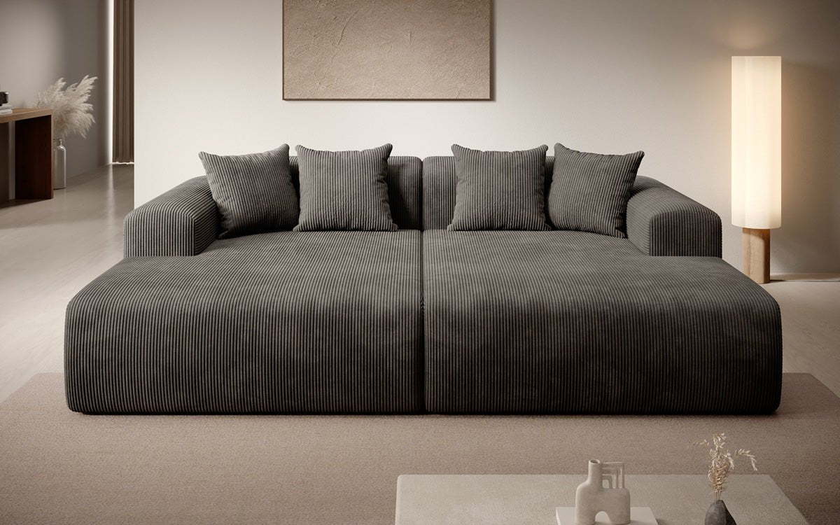 Designer Lounge-Sofa Shelly in Cord