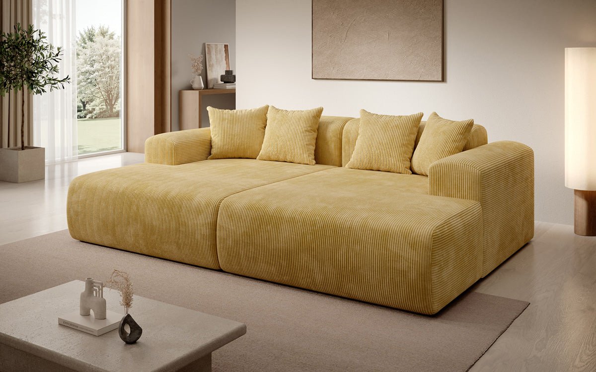 Designer Lounge-Sofa Shelly in Cord