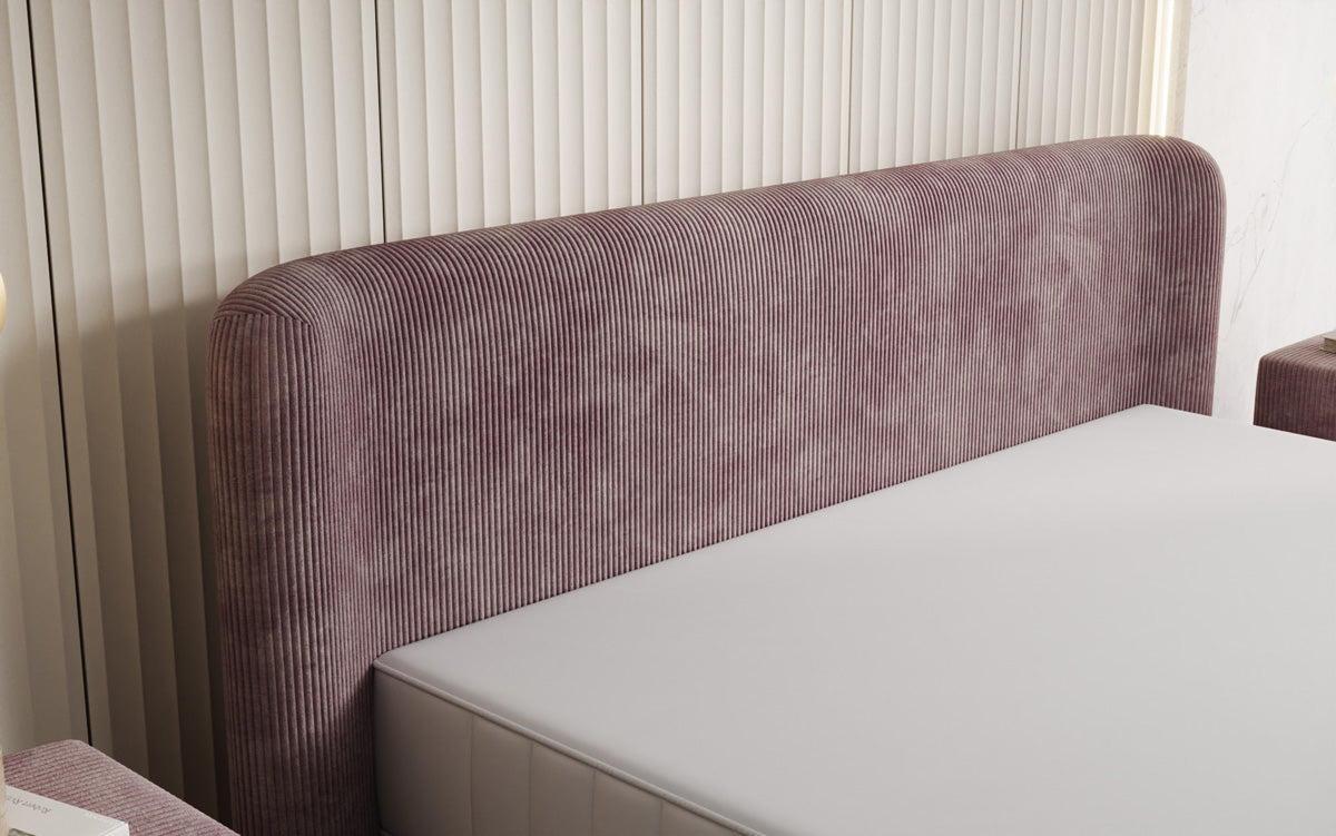 Designer Polsterbett Enna in Cord