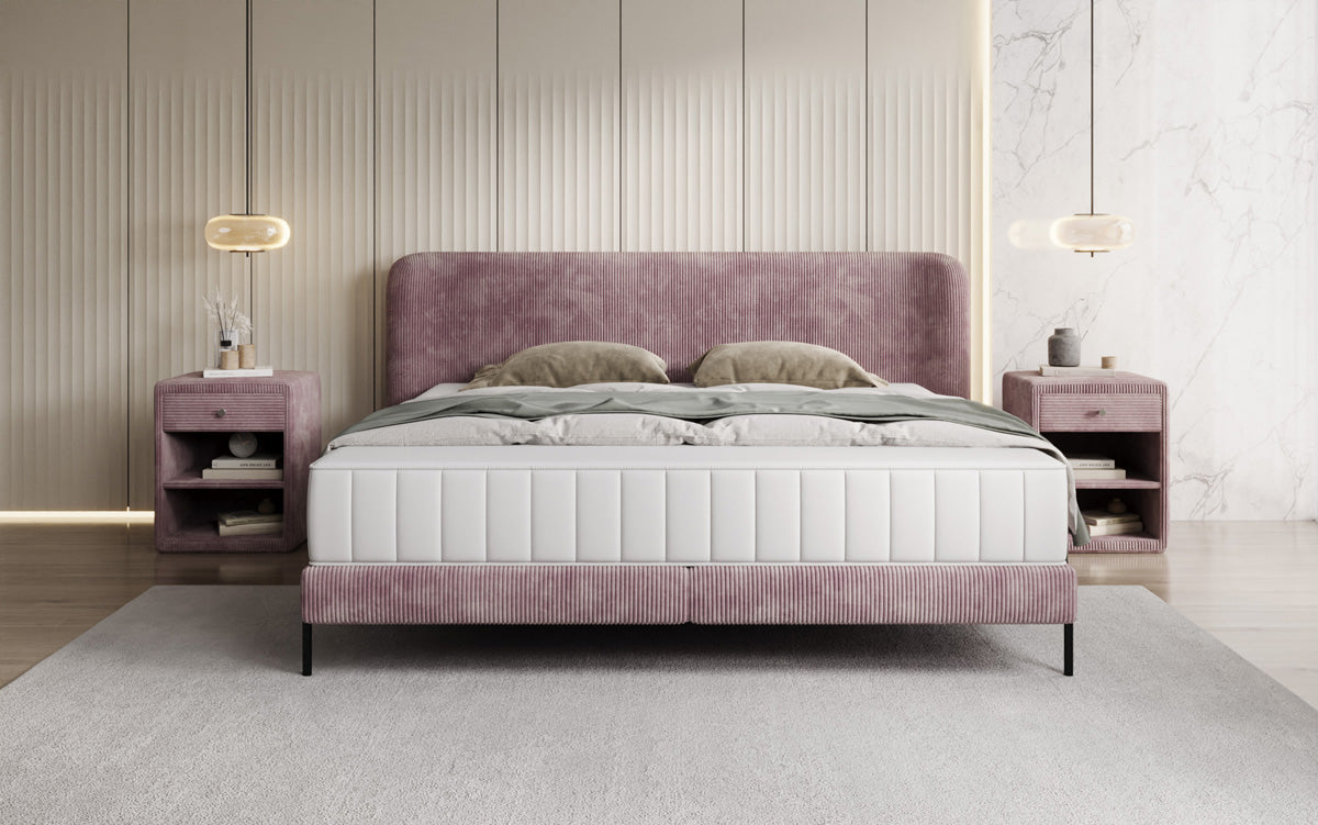 Designer Polsterbett Enna in Cord