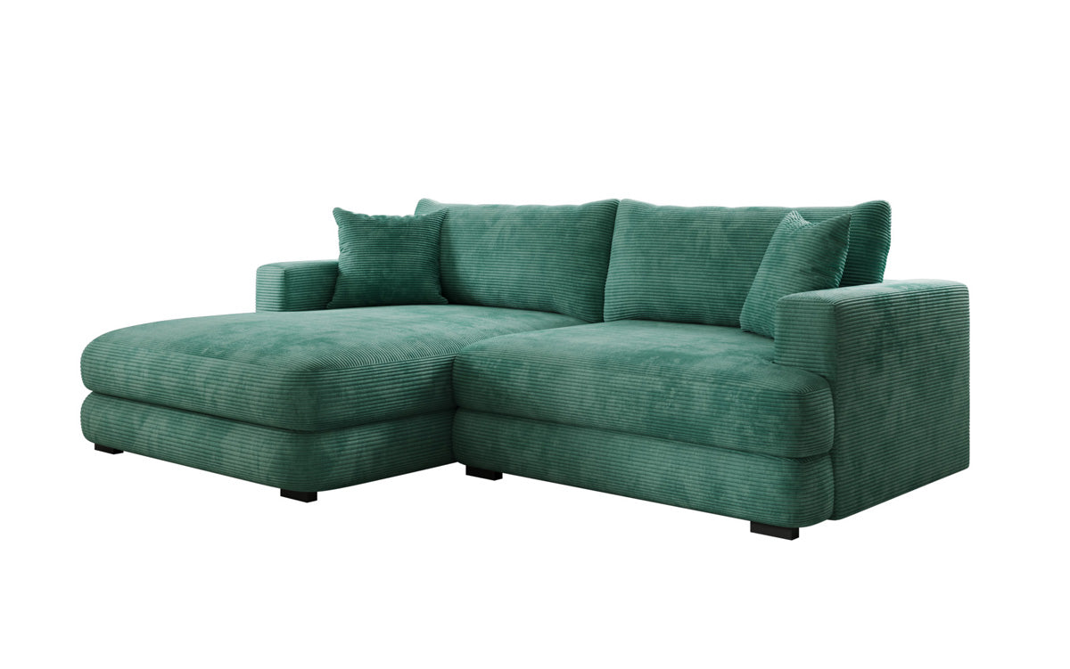 Designer Ecksofa Lima in Cord