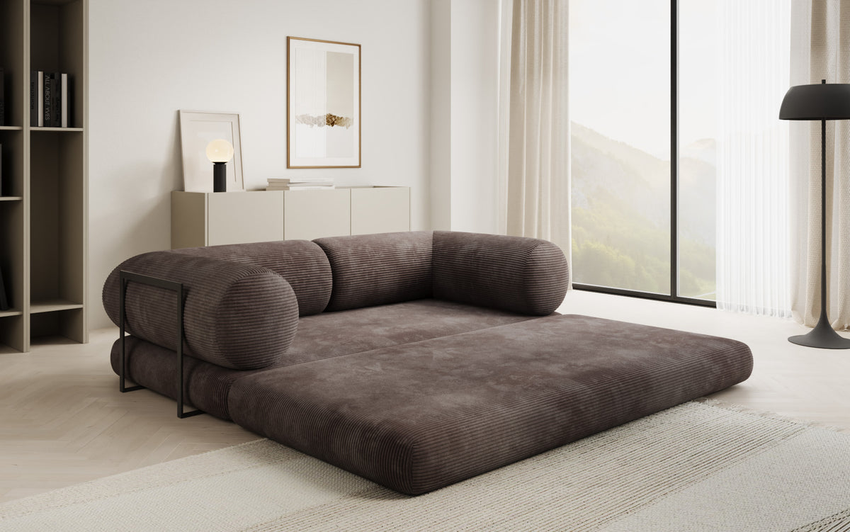 Designer Sofa Lazy Tube 3 Sitzer in Cord