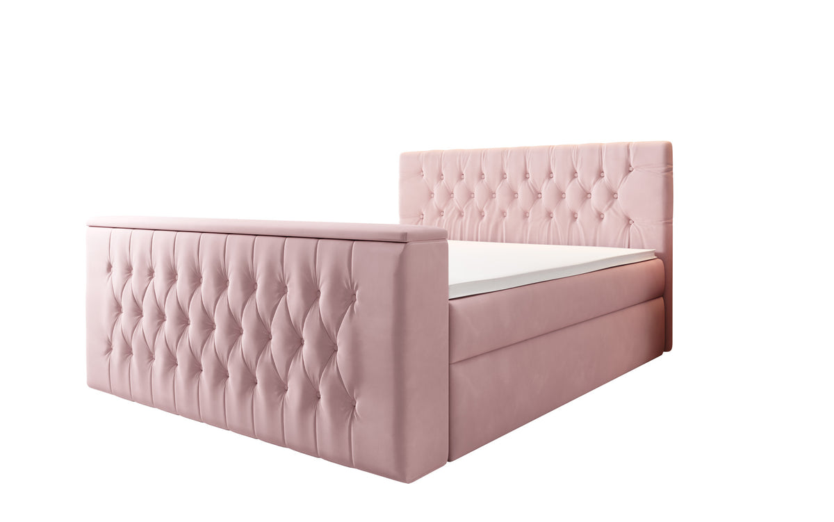 Boxspringbett Velano mit TV Lift und Stauraum