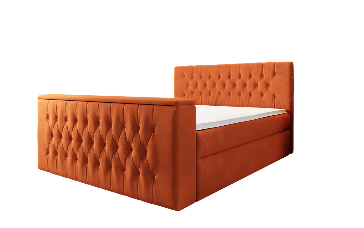 Boxspringbett Velano mit TV Lift und Stauraum
