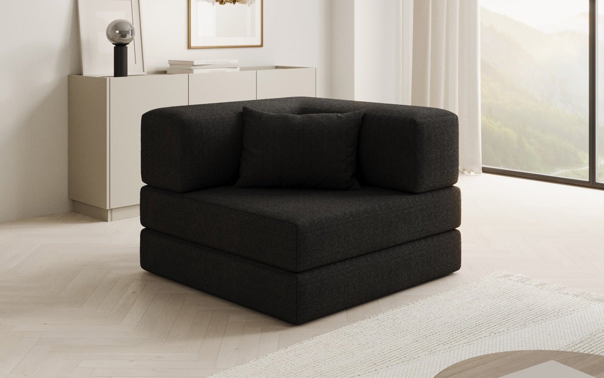 Extra hoes voor Sofa Lazy in Bouclé