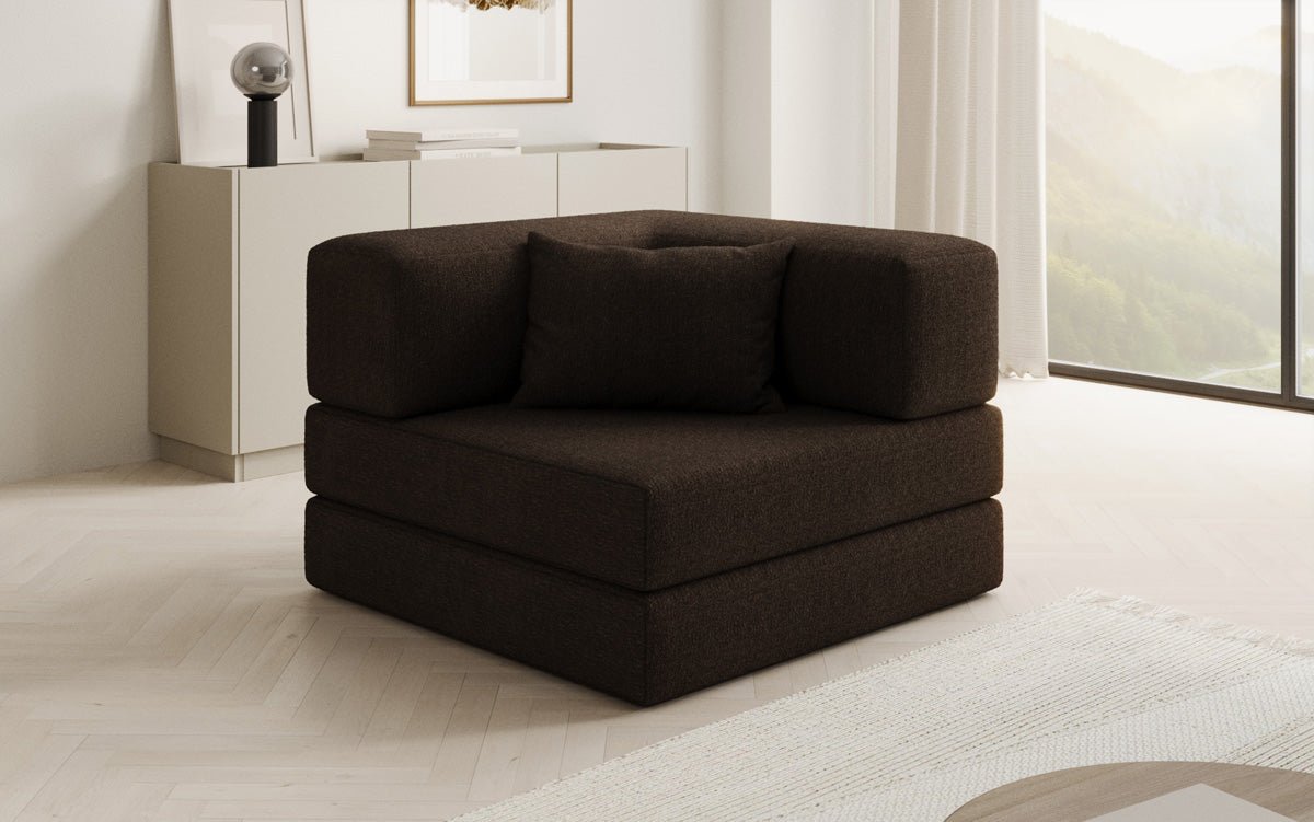 Extra hoes voor Sofa Lazy in Bouclé
