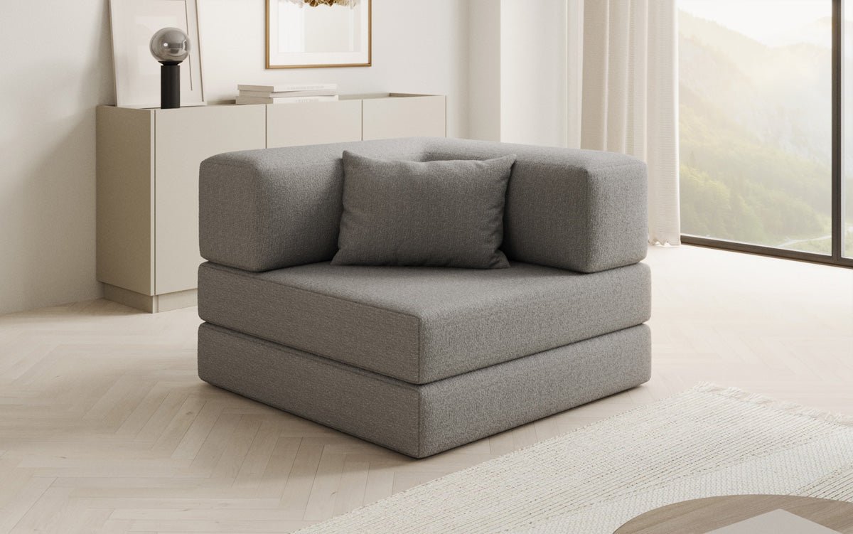 Extra hoes voor Sofa Lazy in Bouclé