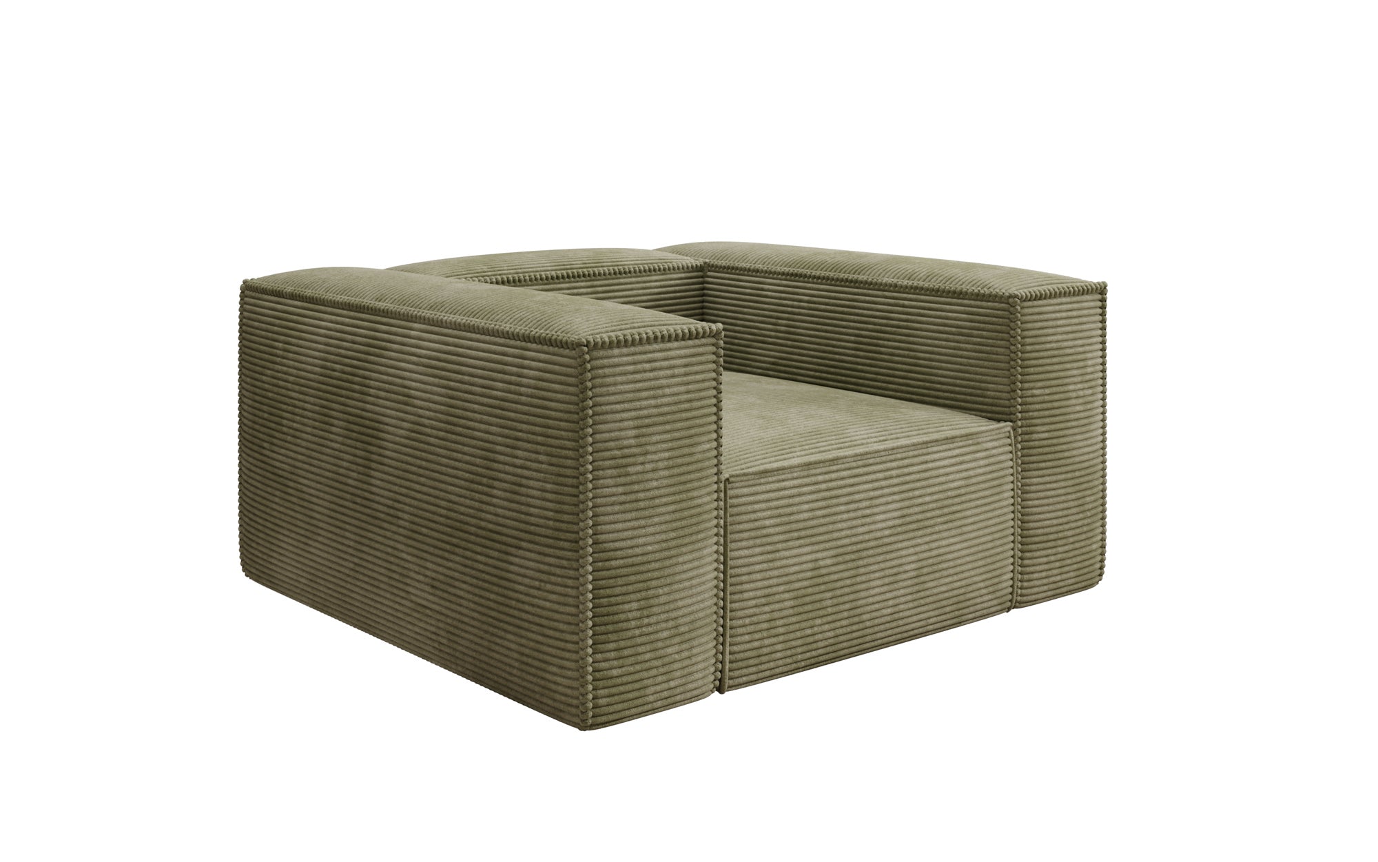 Designer Sofa-Sessel Lesley in Cord