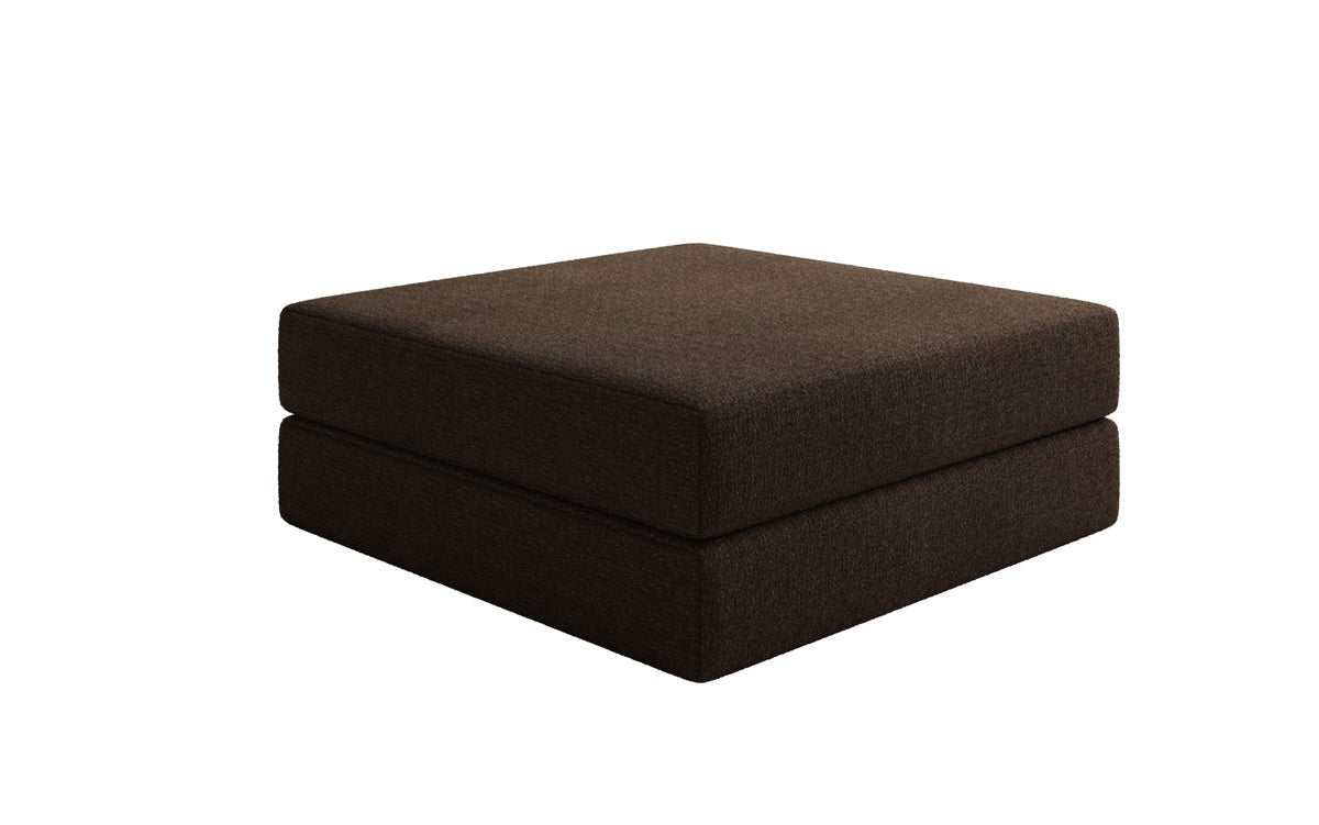 Beistellhocker Lazy in Bouclé