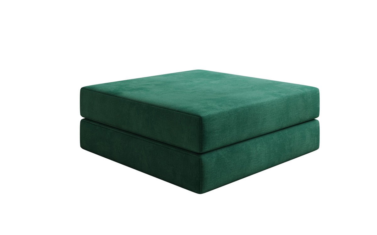 Beistellhocker Lazy in Samt