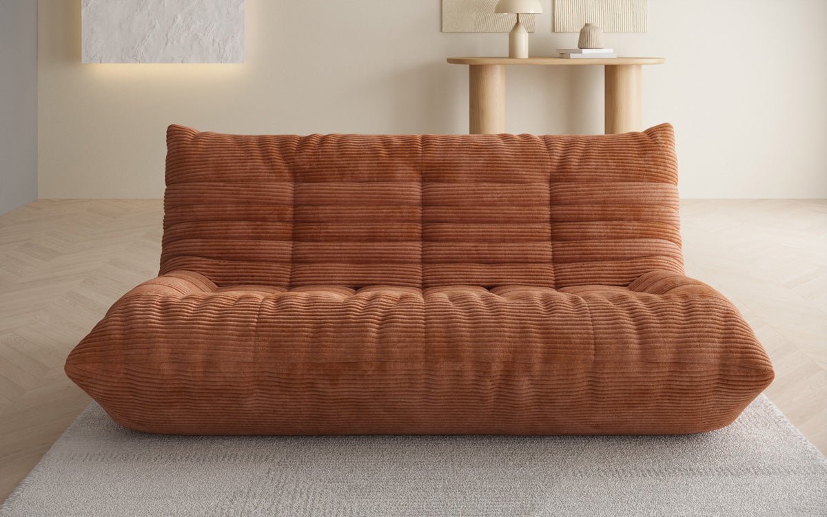 Designer 3 Sitzer Sofa Calmo in Cord