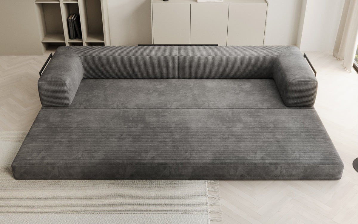 Designer Sofa Lazy 3 Sitzer XXL in Cord