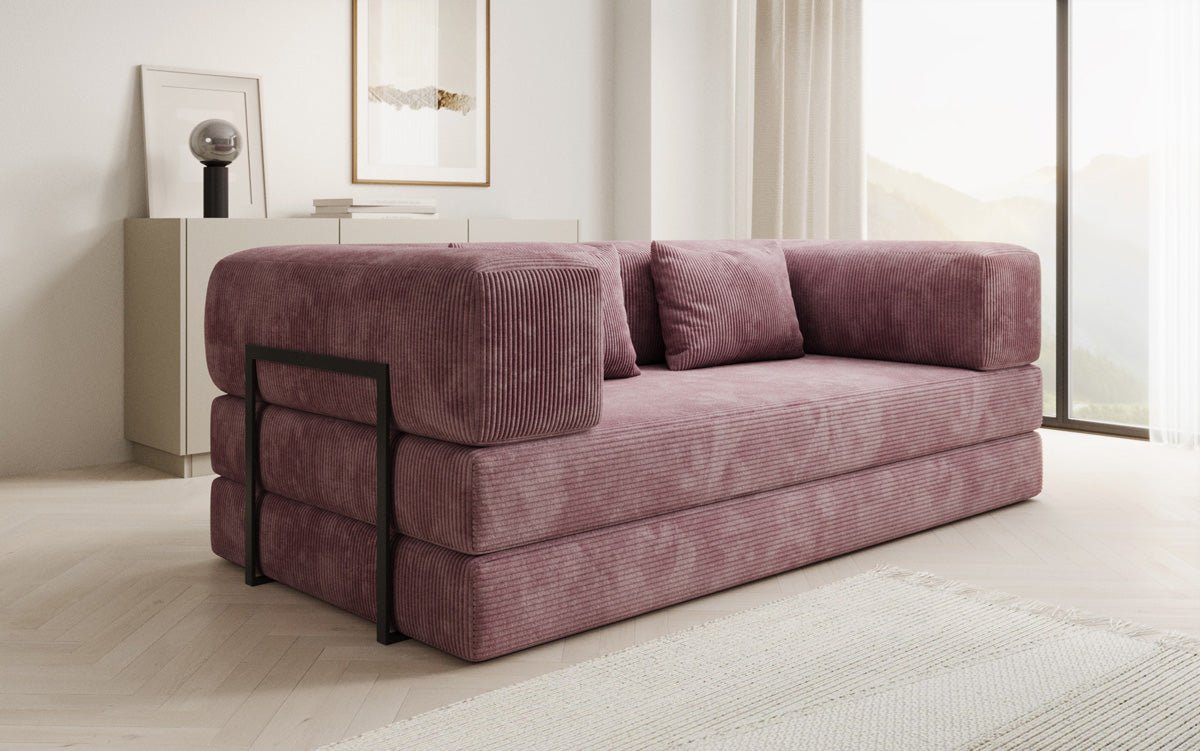Designer Sofa Lazy 3 Sitzer in Cord