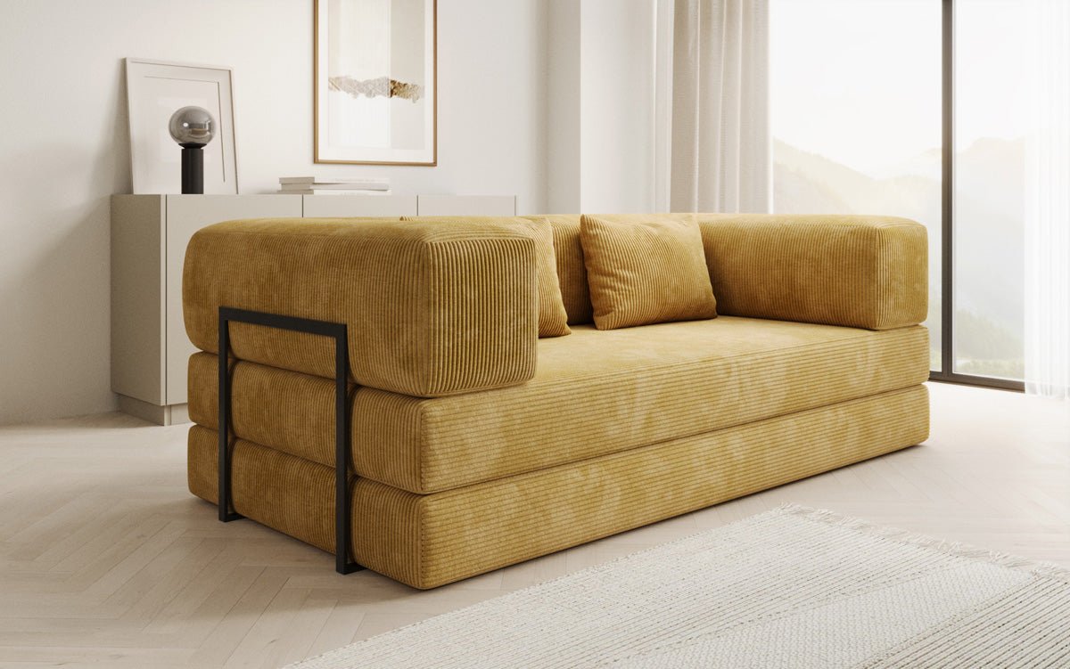 Designer Sofa Lazy 3 Sitzer in Cord
