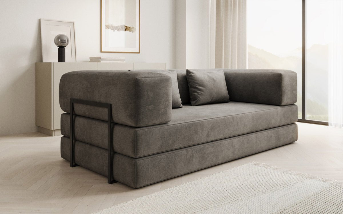 Designer Sofa Lazy 3 Sitzer in Samt