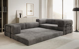Designer Sofa Lazy L geschlossen in Cord