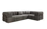 Designer Sofa Lazy L geschlossen in Cord