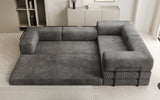 Designer Sofa Lazy L geschlossen in Cord