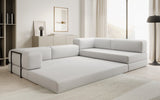 Designer Sofa Lazy L in Bouclé