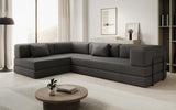 Designer Sofa Lazy L in Bouclé
