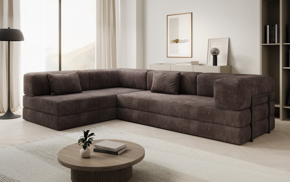 Designer Sofa Lazy L in Cord