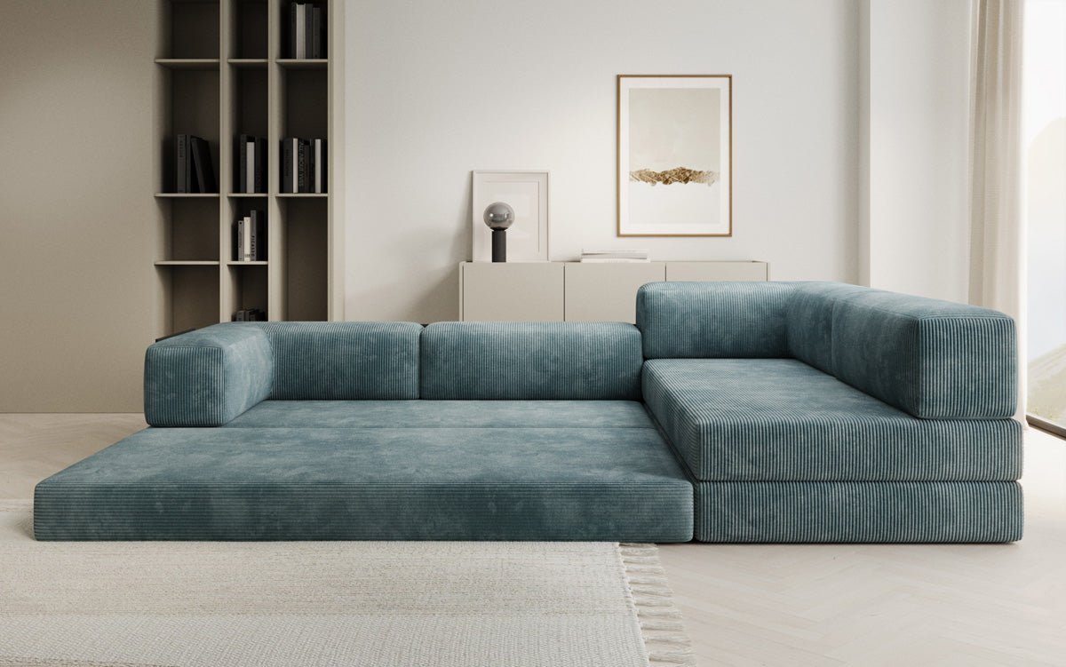 Designer Sofa Lazy L in Cord