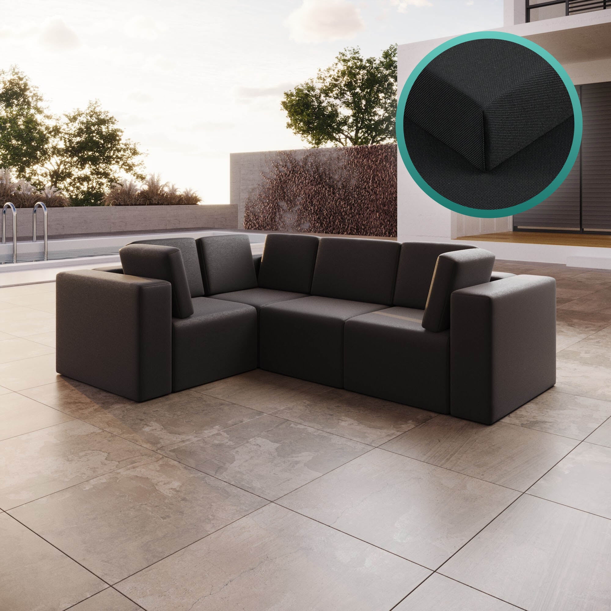 Bezug für Gartensofa Eden L