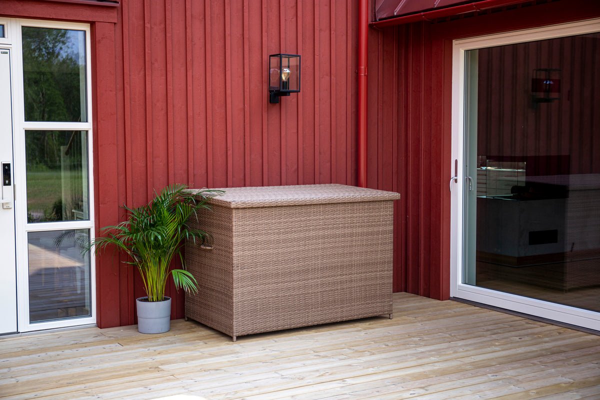 Garten Kissenbox Brisbane - Verfügbar in Grau, Schwarz und Natur