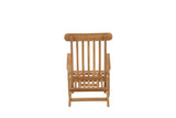 Garten Sonnenliege Malawi - aus Teakholz in Naturoptik